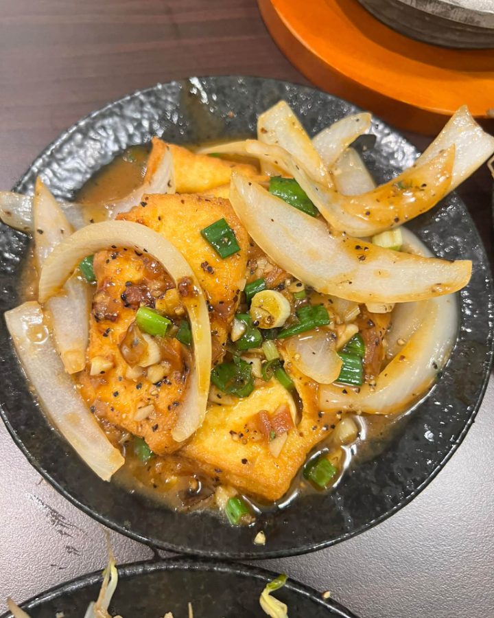 鐵板豆腐